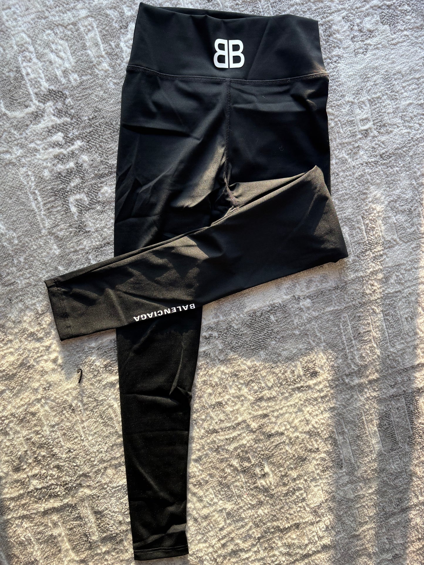Black High Waist Sculpt Leggings