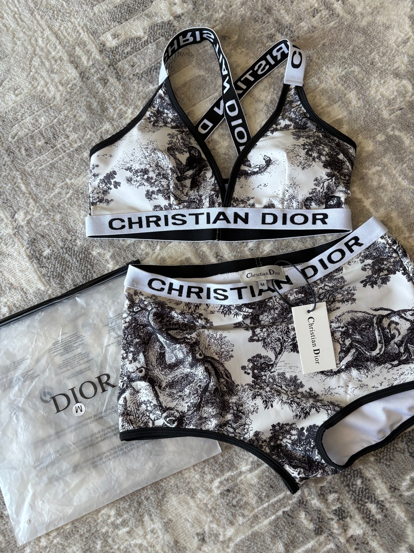 Christian Boxer & Bra Lounge Set