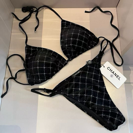 CC Velvet Bikini Set