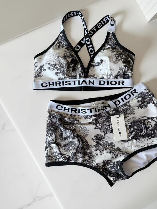 Christian Boxer & Bra Lounge Set